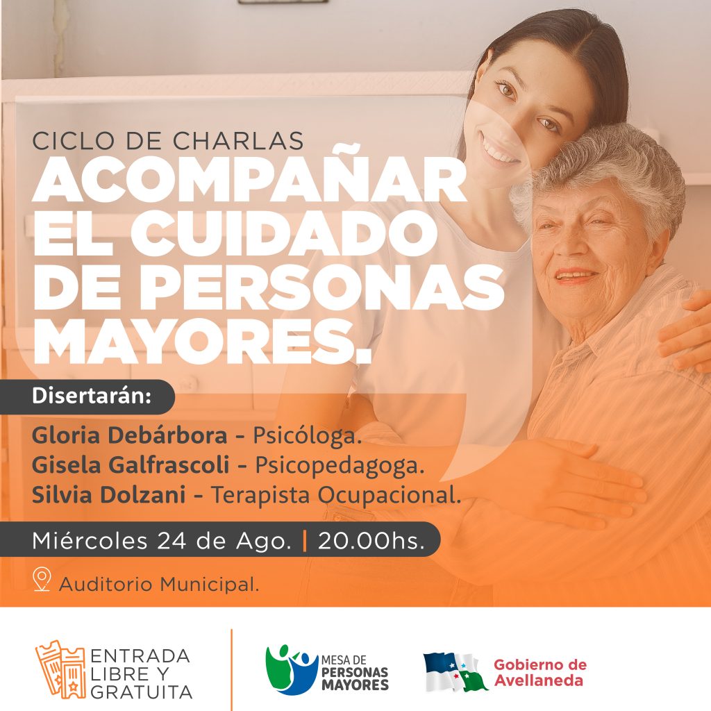 Capacitan para acompañar a ancianos en Avellaneda