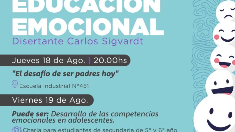 Jornada de educación emocional en Avellaneda