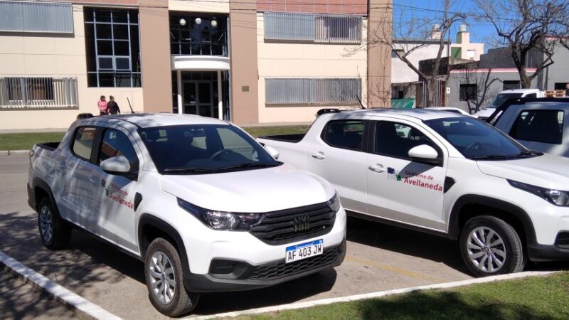 Avellaneda incorporó dos camionetas para mejorar la seguridad vial