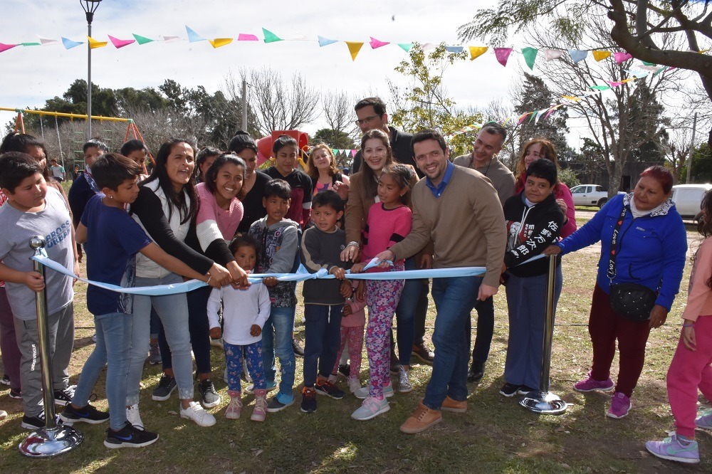 Braidot: » Trabajamos para que cada barrio tengo su propia plaza»