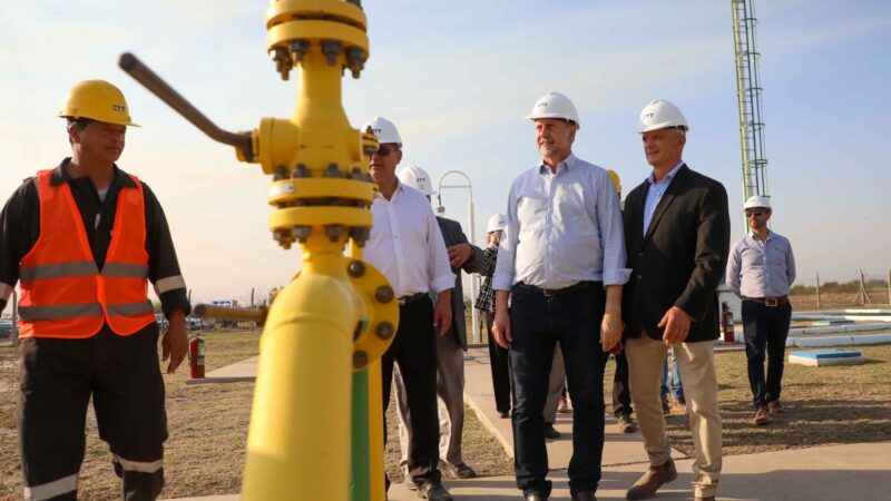 Perotti inauguró la ampliación de la planta de agua potable de Tostado