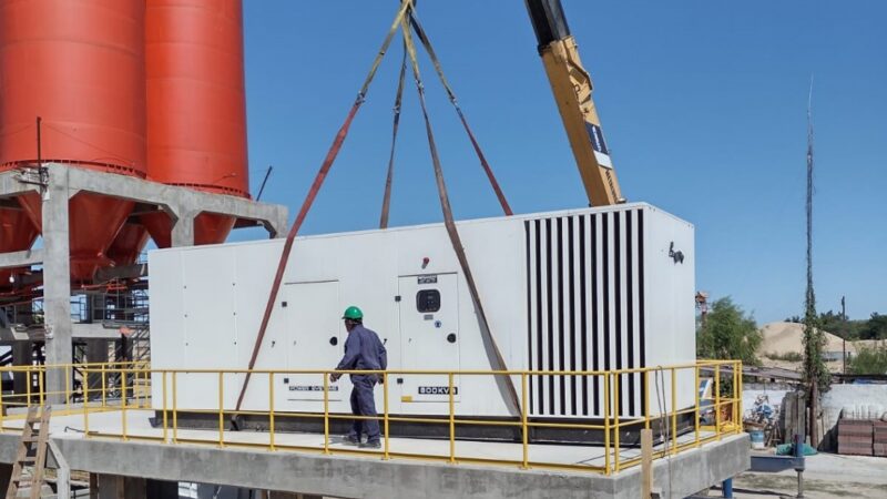 La provincia incorpora un nuevo grupo electrógeno en la toma del Acueducto Reconquista
