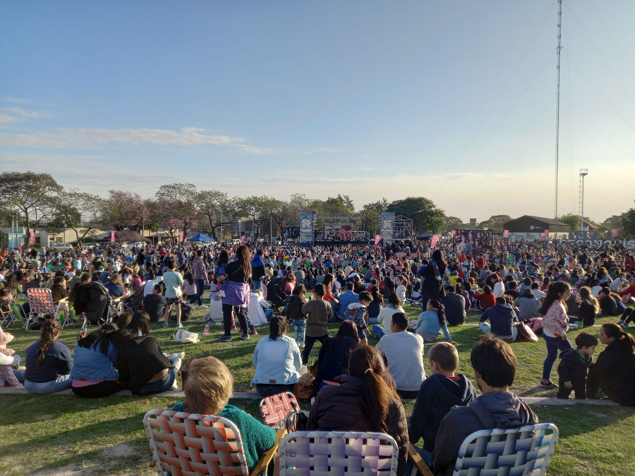 Feria de artesanos en el Complejo Cultural Reconquista