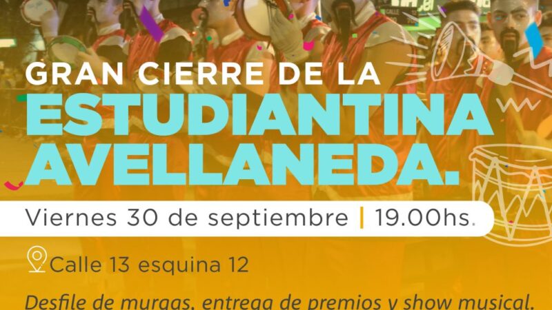 Con desfile de murgas cierra el Estudiantina 2022 en Avellaneda. Mirá en Instagram DMH