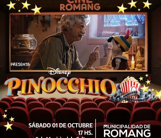 El Cine Romang estrena la película Pinocho