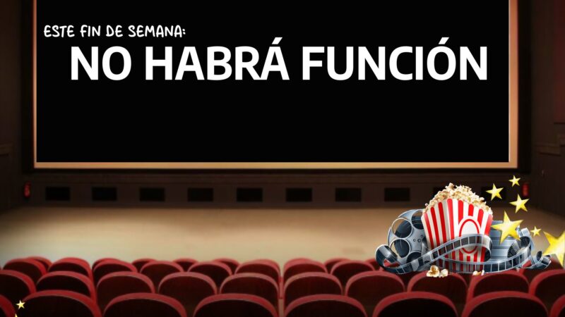 Suspenden la función de cine en Romang