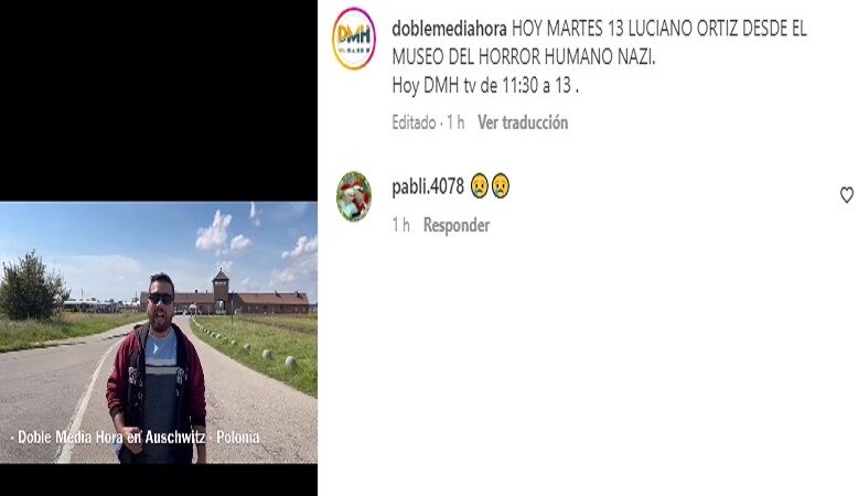 Mirá el informe de Luciano Ortiz desde el MUSEO DEL HORROR HUMANO NAZI.