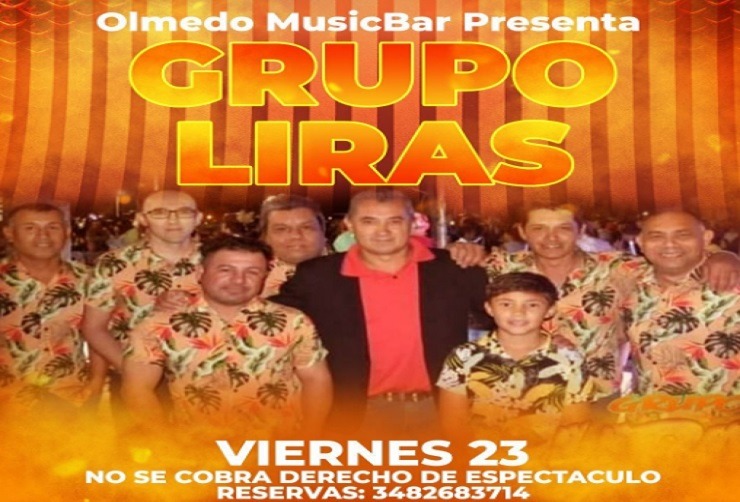 Olmedo MusicBar Presenta a Grupo Liras