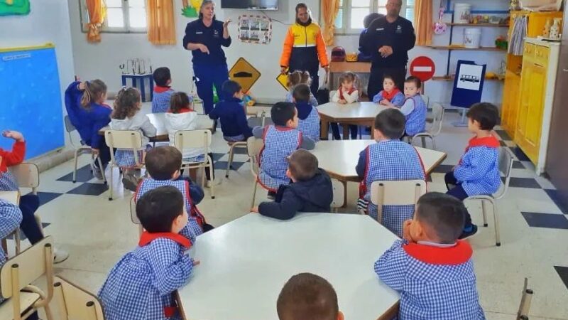 Malabrigo | El jardín de infantes Nº 1128 » trabaja en Educación vial