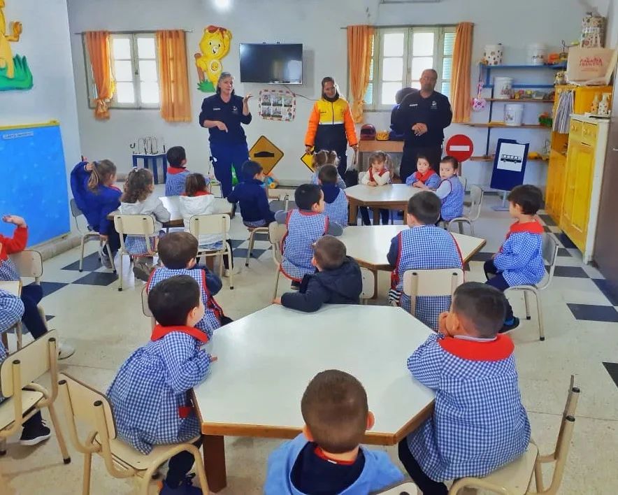 Malabrigo | El jardín de infantes Nº 1128 » trabaja en Educación vial