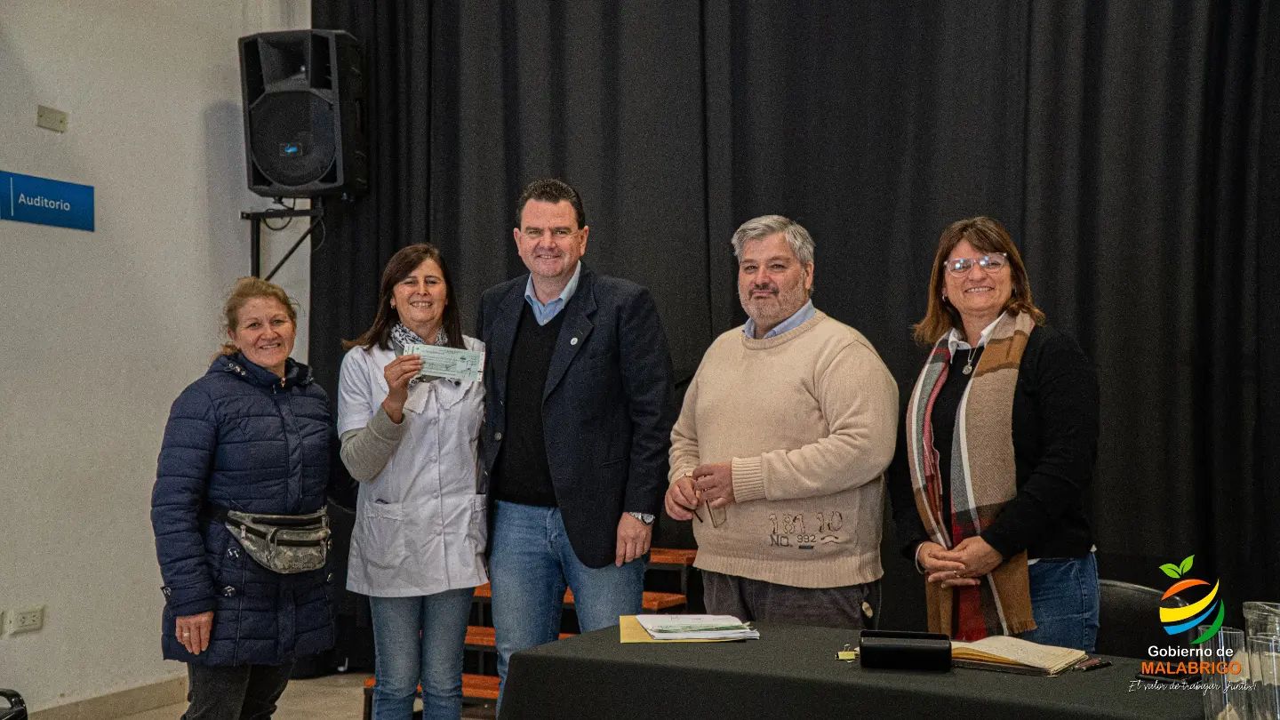 Escuelas de Malabrigo reciben aportes del FAE