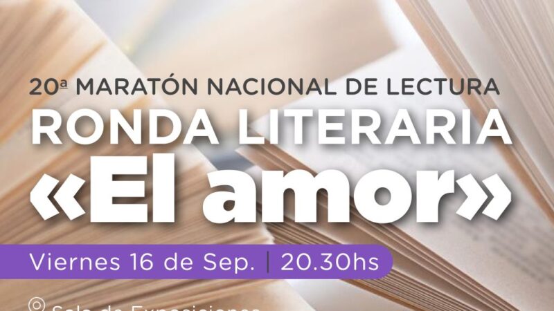 Hoy, Ronda literaria «El amor» en Avellaneda