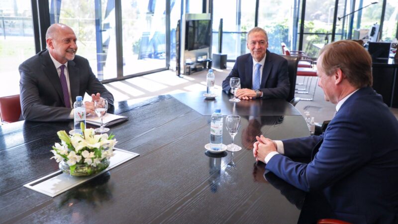 Perotti participa de la junta de gobernadores de la Región Centro