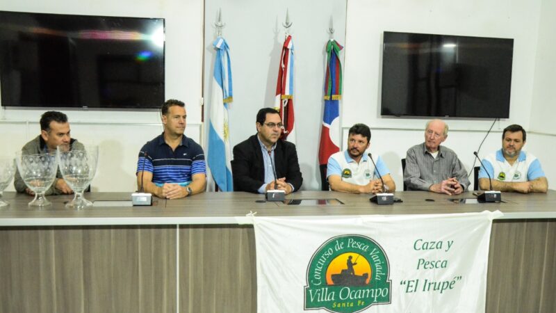 Presentaron el Concurso de Pesca Variada del Club “Irupé
