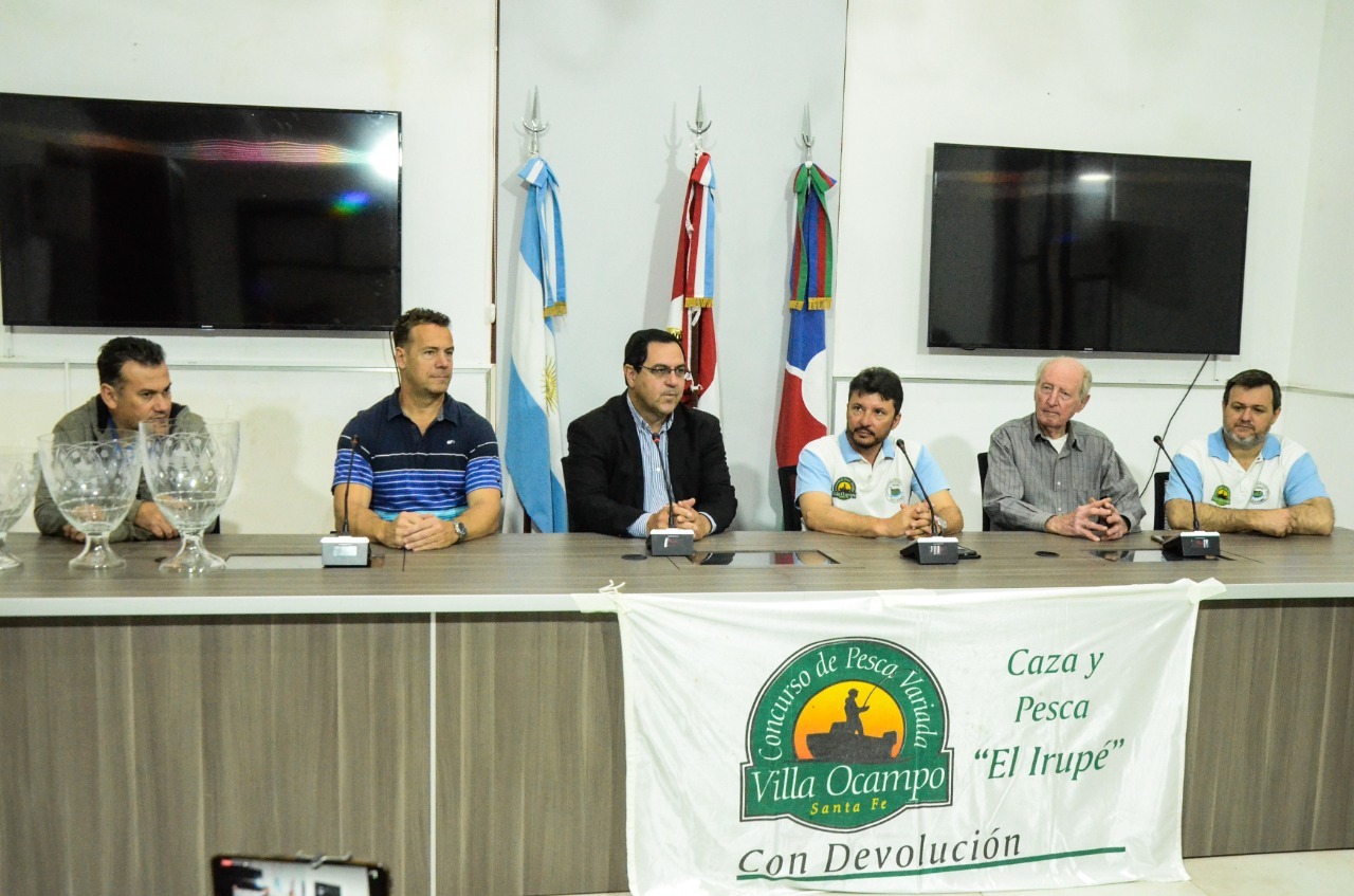 Presentaron el Concurso de Pesca Variada del Club “Irupé