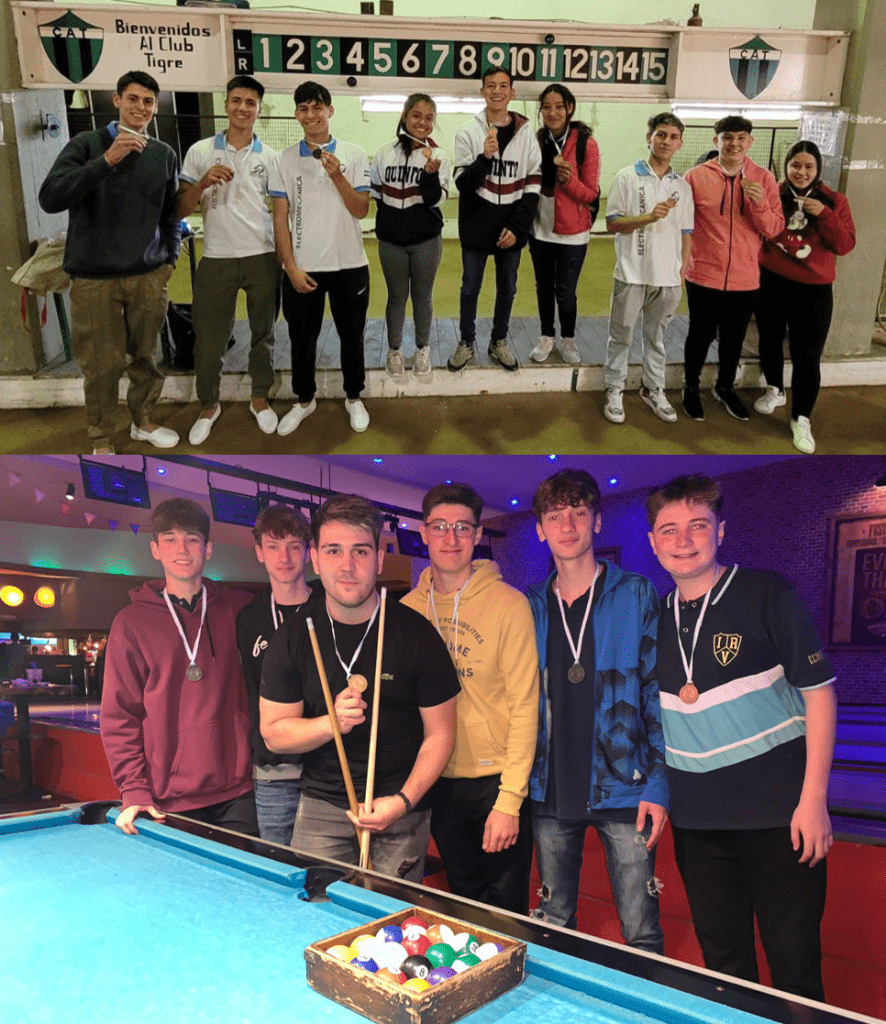 Estudiantina Avellaneda: jugaron las disciplinas bochas y pool