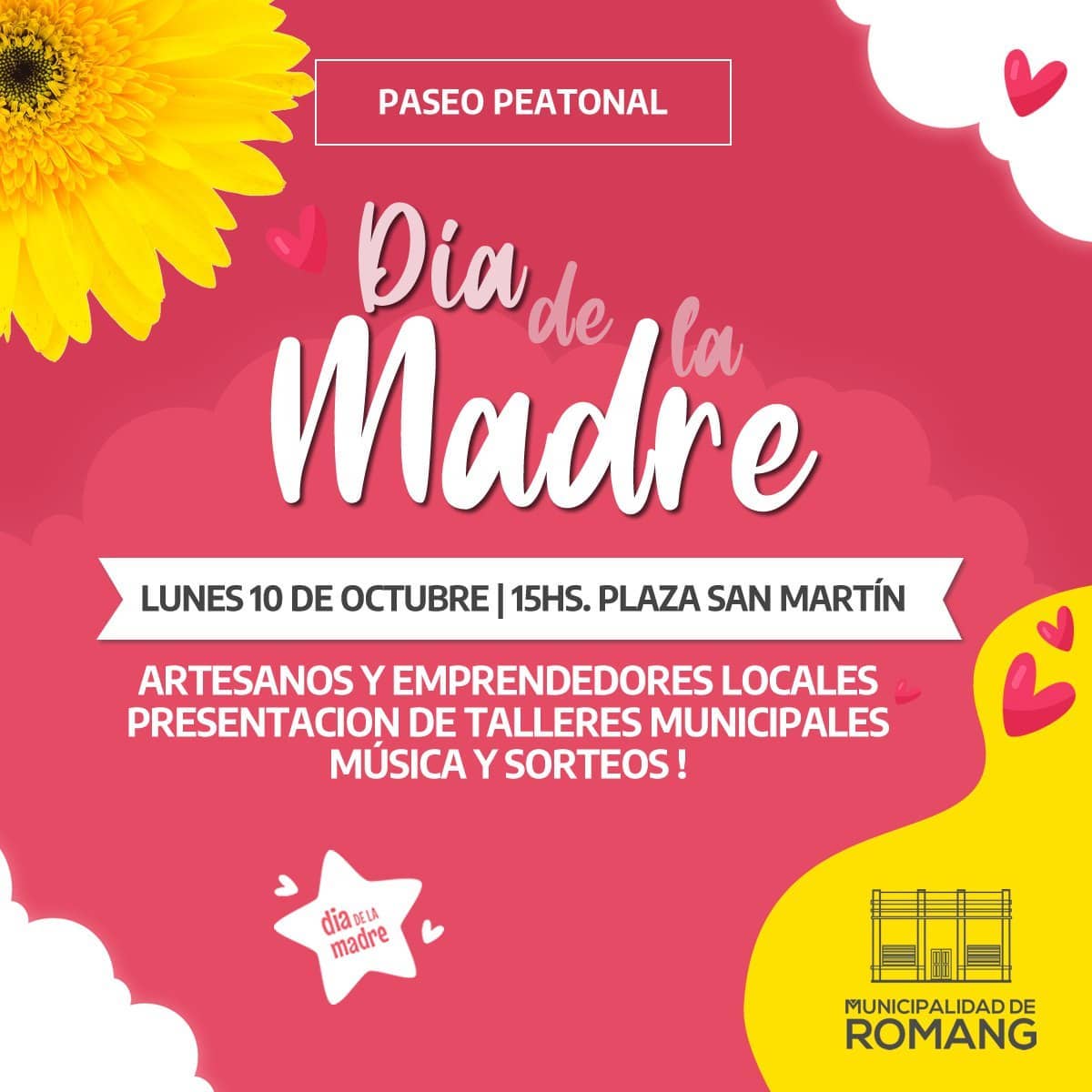 Romang celebra el Día de la Madre con un paseo peatonal