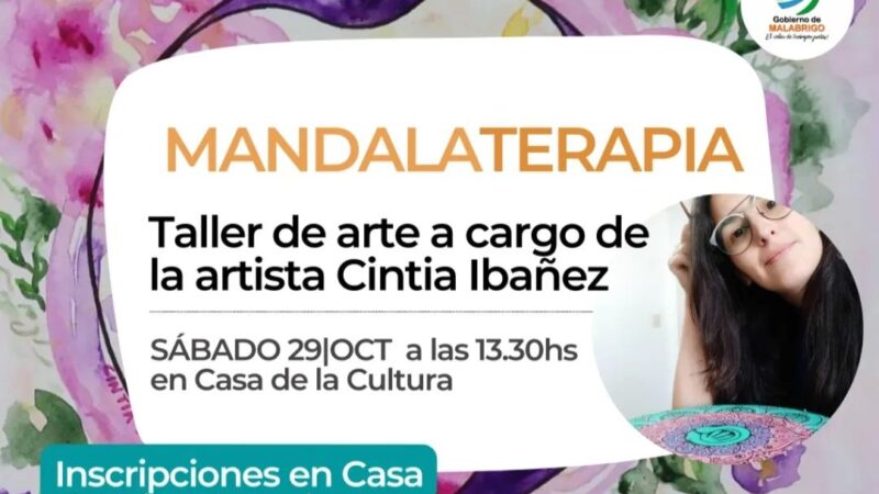 Taller de arte: Mandalaterapia en Malabrigo