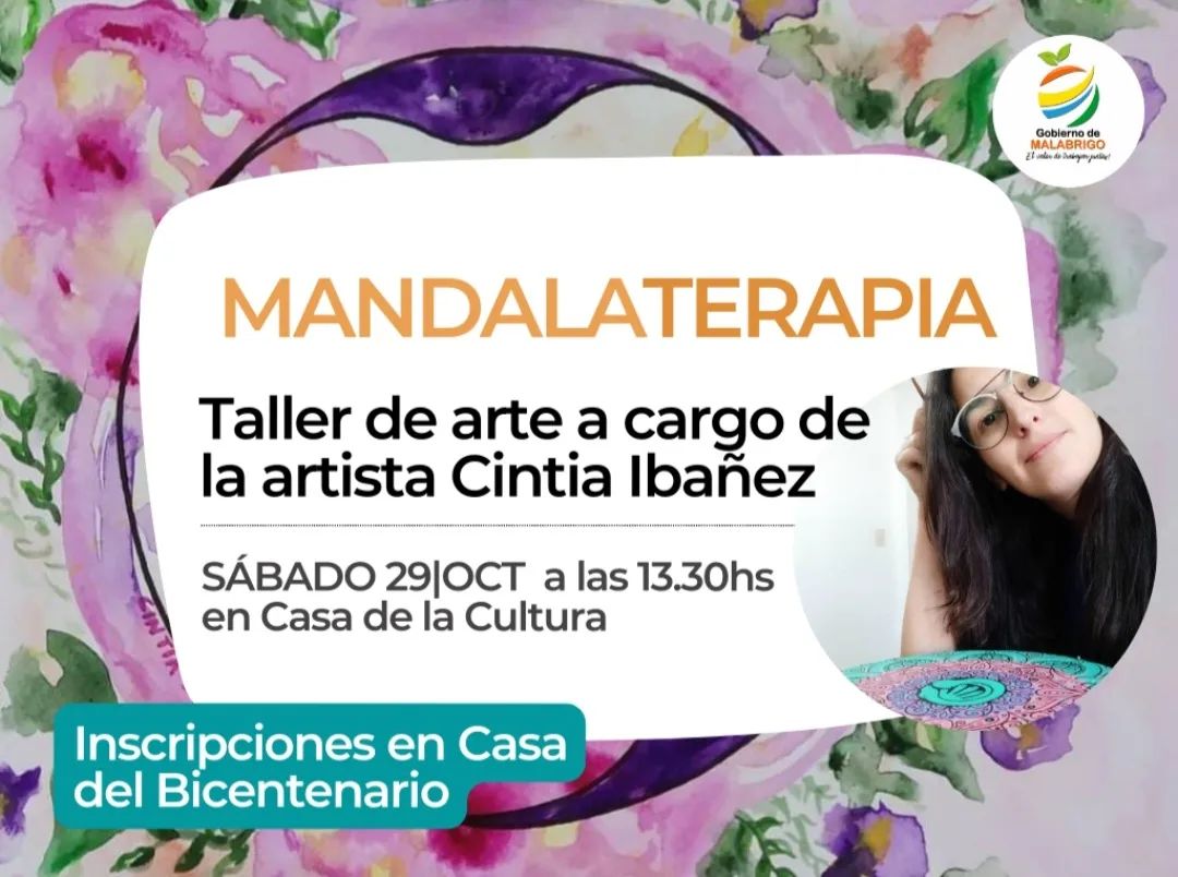 Taller de arte: Mandalaterapia en Malabrigo