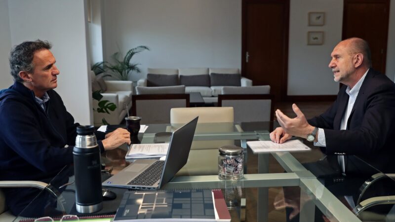 Reunión de trabajo entre el gobernador Perotti y el ministro Katopodis