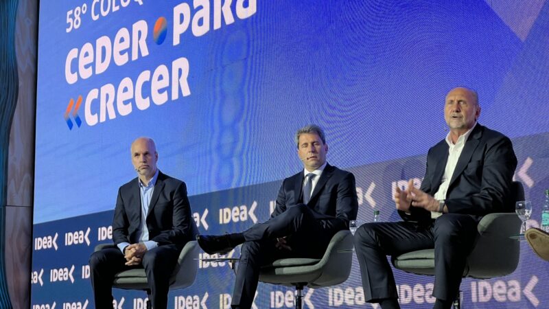 Perotti: «La política tiene que asumir los costos de decir que no, para generar equilibrios que terminan beneficiando a la comunidad»