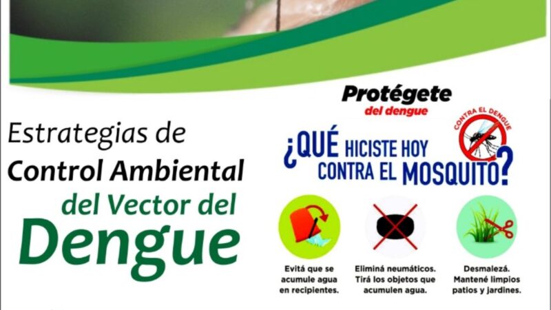 Capacitan para controlar el dengue en Romang