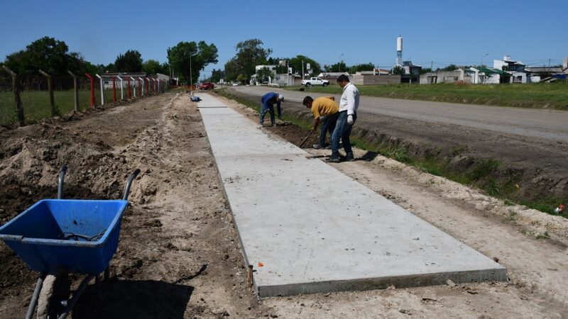 Avellaneda construye nuevas bicisendas en zona norte