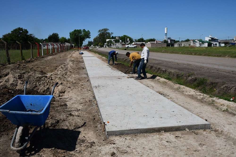 Avellaneda construye nuevas bicisendas en zona norte