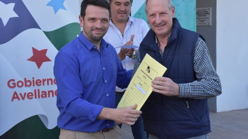 Avellaneda fortalece las políticas productivas