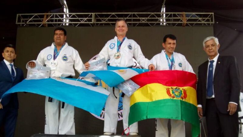 Alfredo Centis campeón mundial de Taekwondo