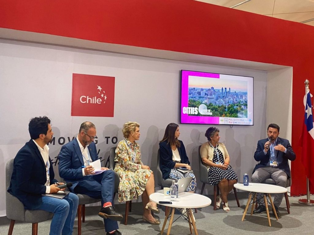 Avellaneda participa de la COP27 en Egipto