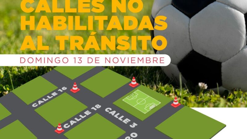¿Qué calles estarán cerradas para el clásico Barrio Norte Vs Racing?