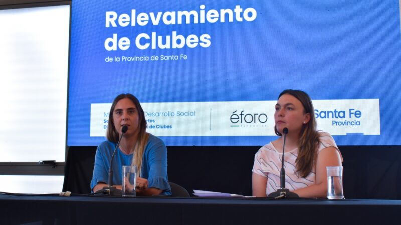La provincia puso en marcha un Relevamiento Digital de Clubes