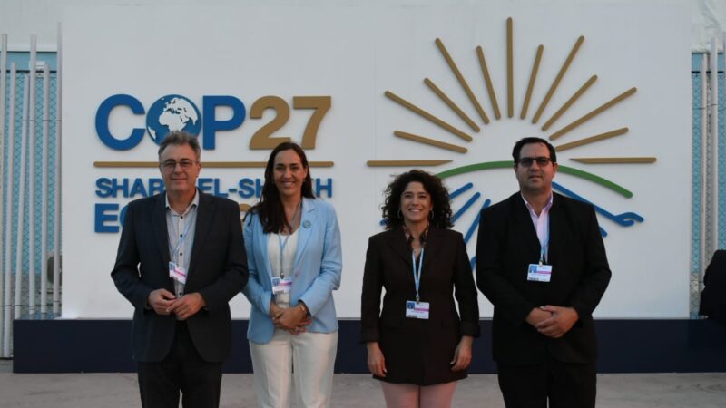 Cop 27 en Egipto: Vallejos expuso sobre políticas ambientales