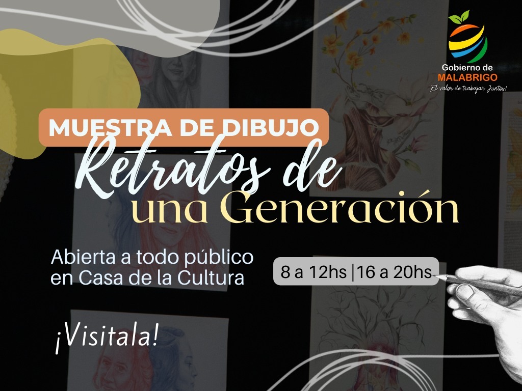 Muestra: Retratos de una generación en la Casa de Cultura