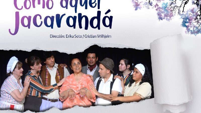 Presentan la obra «Como aquél Jacarandá» del taller de teatro