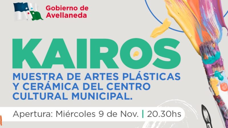 Abre “Kairos”, muestra de artes plásticas y cerámica