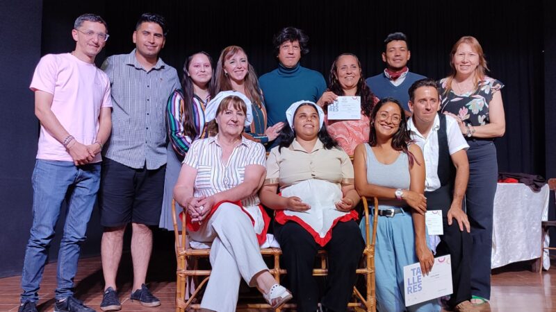 Romang: el taller Municipal de Teatro realizó su cierre