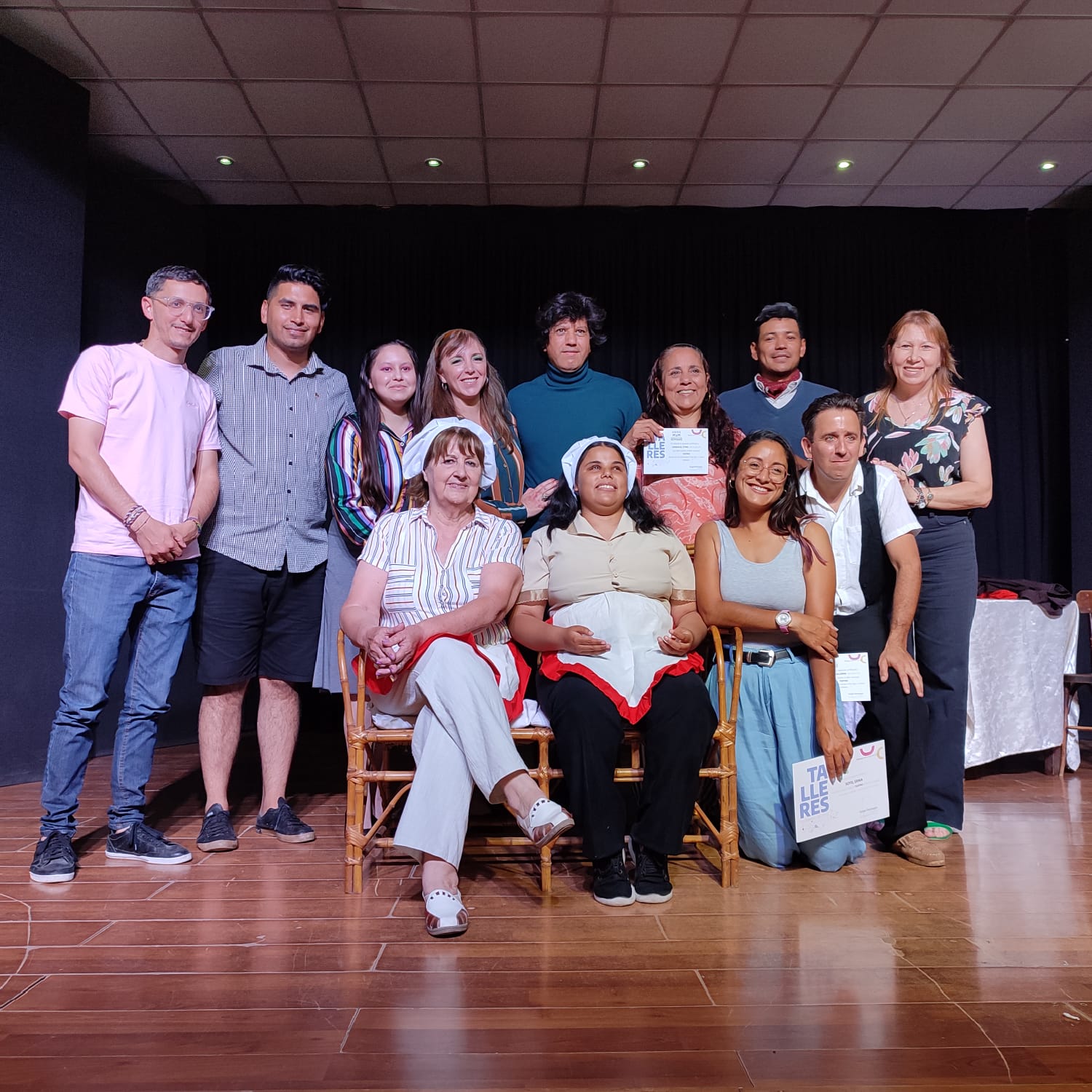 Romang: el taller Municipal de Teatro realizó su cierre