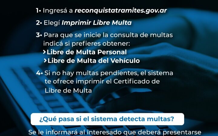 Libre deuda online gratuito en Reconquista