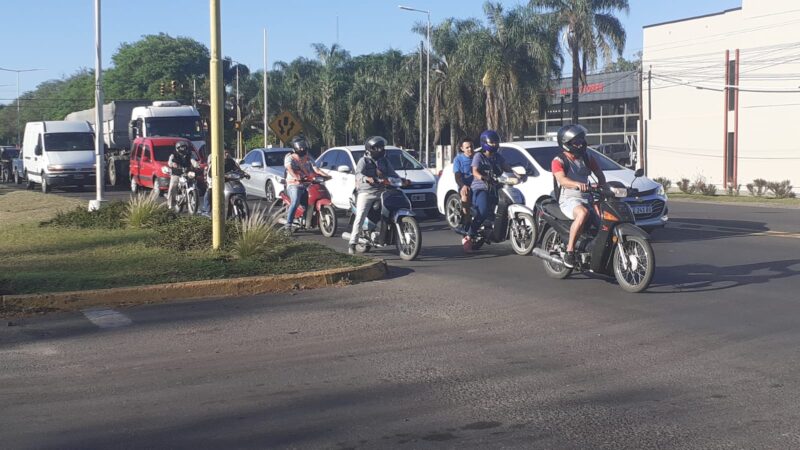 Repavimentan el camino héroes de Malvinas