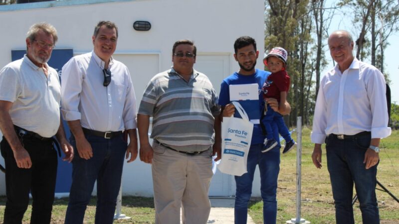 La provincia entregó 10 nuevas unidades habitacionales en Ingeniero Chanourdie