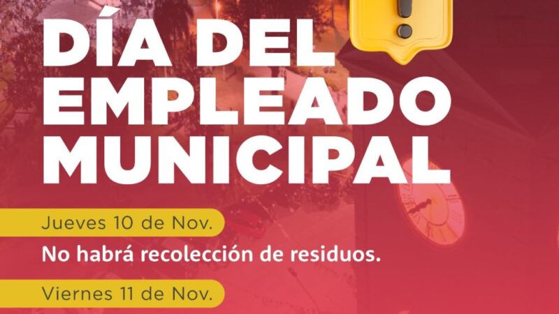 Avellaneda celebra el Día del empleado municipal