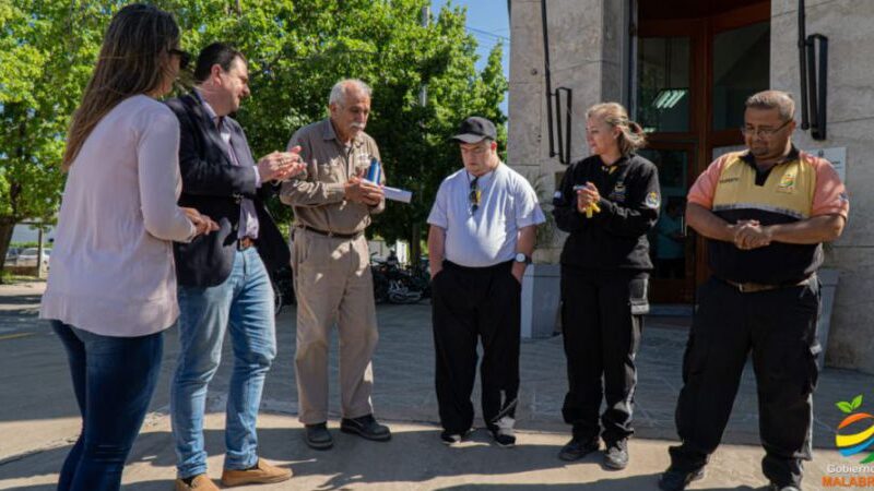 “Balti» el jóven que se suma al equipo de tránsito de Malabrigo