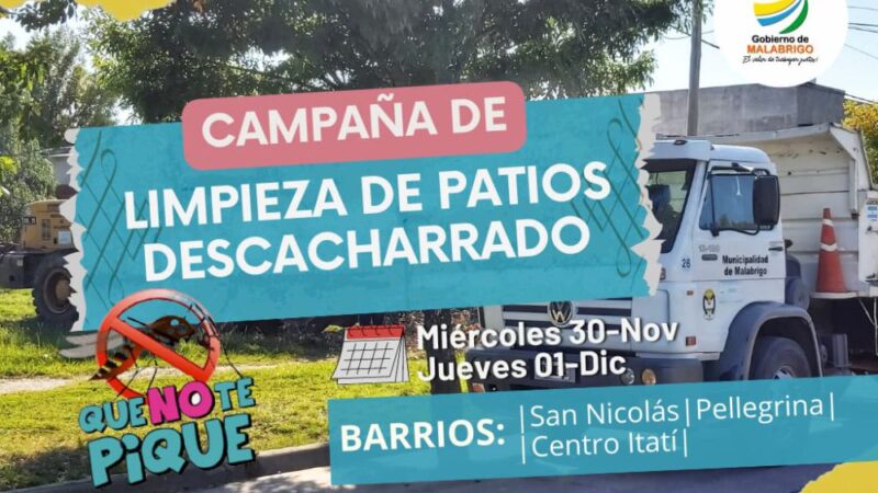 Malabrigo: campaña de prevención del dengue