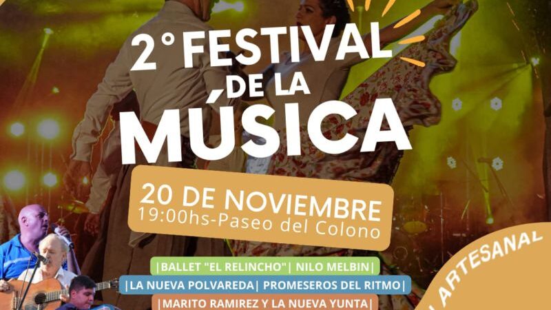 CULTURA | Se viene el segundo festival de la música