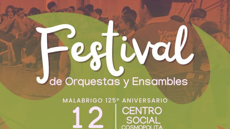 Este sábado festival de Orquestas y Ensambles