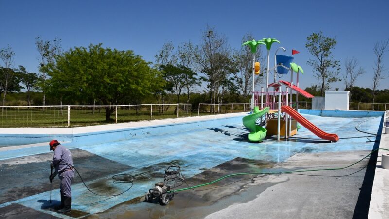 Preparan el Camping Municipal Los Tatané para nueva temporada