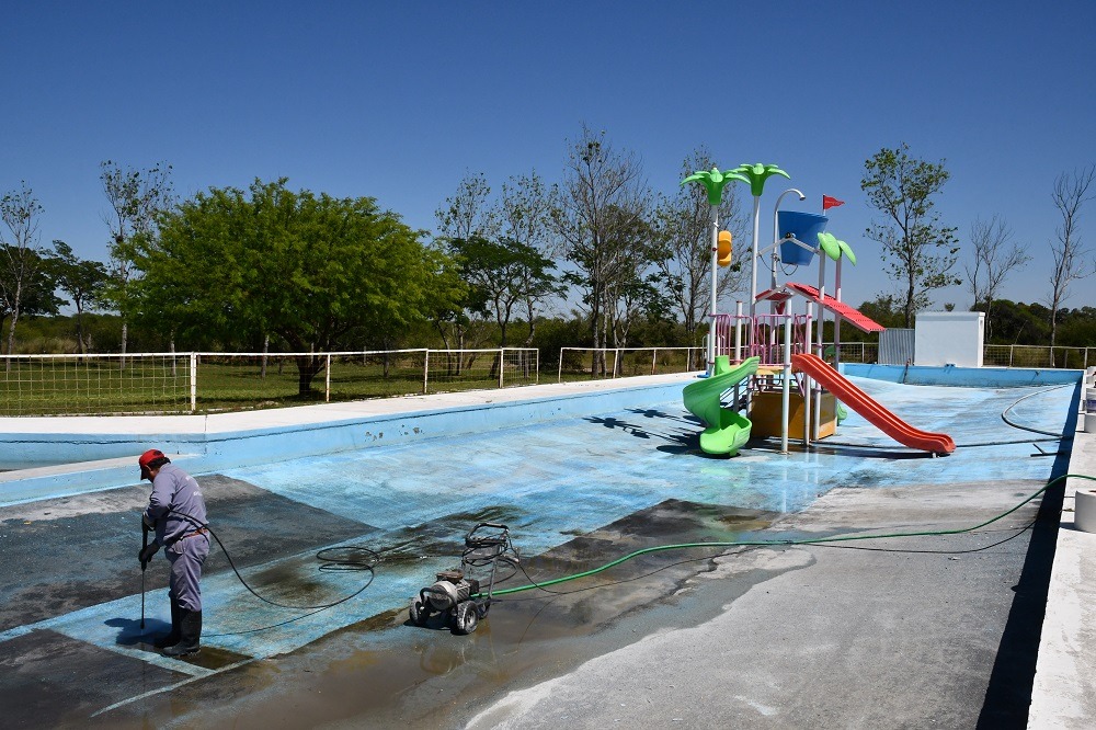 Preparan el Camping Municipal Los Tatané para nueva temporada