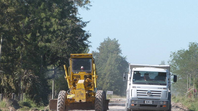 Firmaron convenio para el ripio del Corredor  Malabrigo – Los Laureles